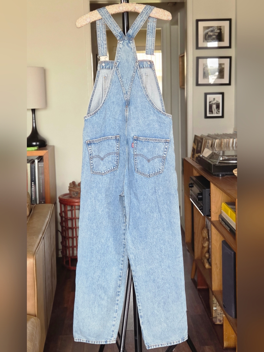 Levi's Womens Classic Denim Overalls - Picture 2 of 7